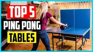  Top 5 Best Ping Pong Tables 2022 Reviews | Indoor and Outdoor