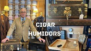 Beautiful cigar humidors