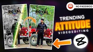 Attitude Reels Video Editing In Capcut | Trending Toofan Song Video Editing