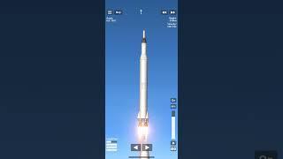 Stacking my first Saturn V on my current one #sfs #space