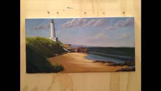 How To Paint A Seascape - Part 2 of 3 of "How To Paint A Seascape" #MooreMethod