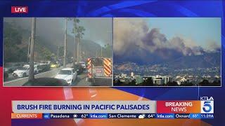 BREAKING NEWS: Wildfire in Pacific Palisades threatens homes, grows to 200 acres