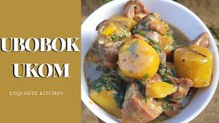 HOW TO MAKE UBOBOK UKOM | PLANTAIN PORRIDGE | NIGERIAN FOOD