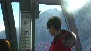 설악산 케이블카 Soraksan cable car in snow 2