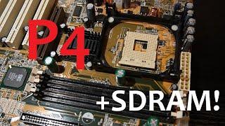 РетроПеКарь #34 : Pentium 4 + SDRAM?? Это не стыдно!