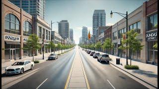  Mississauga LIVE: Dundas Street Walking Tour | Major Route in the City! #MississaugaWalkingTour