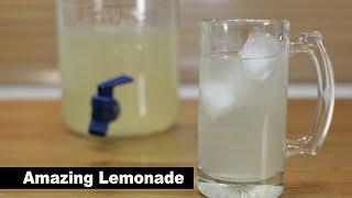 How to Make Lemonade | Easy Amazing Homemade Lemonade Recipe
