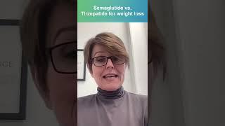 Semaglutide vs. Tirzepatide for weight loss #obesity #weightloss #pharmacy #podcast