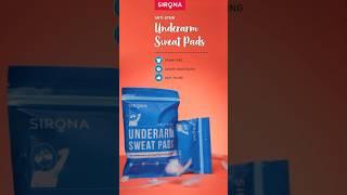 Sirona Hygiene Underarm Sweat Pads | Super Absorbent #sweatcontrol #sironabreakingtaboos