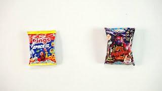 pushpa 2 the rule snacks vs motu patlu rings snacks