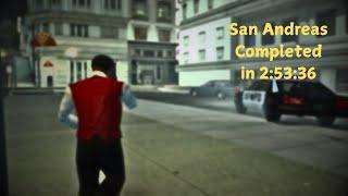 GTA: San Andreas - Any% Speedrun in 2:53:36 [World Record]