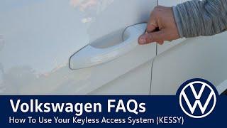 Leavens VW FAQ - How To Use Your Keyless Access System (KESSY)