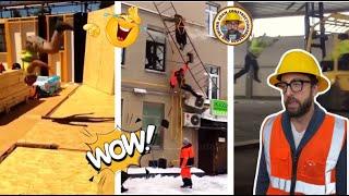 1Hour | Adam's Epic Day of Work Fails and Unstoppable Fun!  #part6 #adamrose #construction #workout