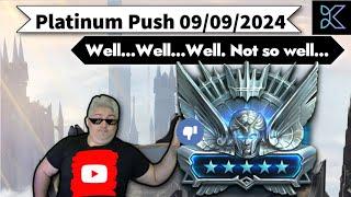 RAID: Shadow Legends - Platinum Push 09/09/2024 - Well... Could be better...