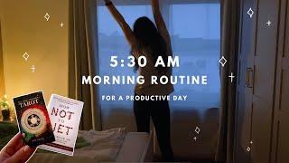 My 5:30 AM Winter Morning Routine 