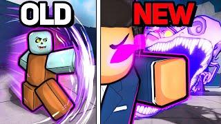 OLD VS NEW MOVESETS in The Strongest Battlegrounds ft. @1STUD