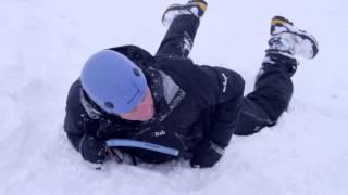 Winter Essentials. How to perform an ice axe self arrest