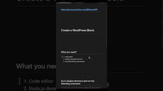 How to Create Custom WordPress BLOCKS? #wordpress #shorts #buntywp  #gutenberg