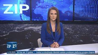 ZIP 04.10.2024 Središnje vijesti Z1 Televizije