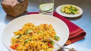 [Gourmet Végétarien] Riz Complet au Safran, Gingembre et Citron Vert