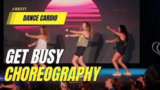 Dance Fitness Choreography | "Get Busy"by DMNDS | At-home cardio workout, fitness concert