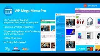 The Best Responsive WordPress Mega Menu Plugin - WP Mega Menu Pro | WordPress Plugin