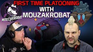 FIRST TIME platoon with MouzAkrobat!   | World of Tanks