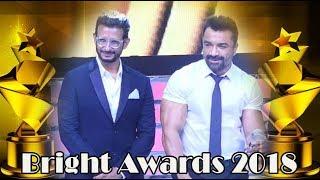 Sharman Joshi And Ajaz Khan At 4th Bright Awards 2018