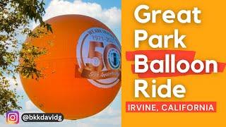 Irvine Balloon Ride above Orange County, California