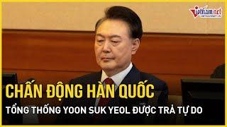 Chấn động Hàn Quốc: Tòa án hủy lệnh bắt, trả tự do cho Tổng thống Yoon Suk Yeol | Báo VietNamNet