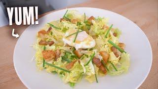 The BEST Salade Lyonnaise Like a Pro Chef!