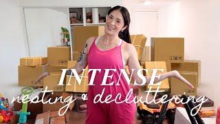 2nd trimester: INTENSE nesting & decluttering