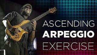 ASCENDING ARPEGGIO EXERCISE | Bass Guitar Tips, Tricks & Licks ~ Daric Bennett's Bass Lessons