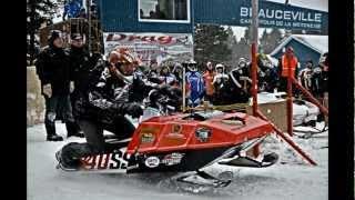 DRAG DE MOTONEIGE ANTIQUE BEAUCEVILLE,QUEBEC 2013