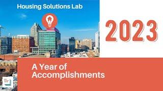 Housing Solutions Lab 2023 Highlights