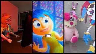 Inside Out 2 BEACH TIME React TO ANIMATION