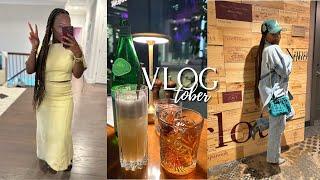 VLOGTOBER| NEW AMAZON CHAIRS, USHER CONCERT, BRUNCH, HAULS & MORE