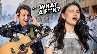 She said: "I'm not a professional singer" and then SHOCKED EVERYONE | I was pranked