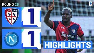 CAGLIARI-NAPOLI 1-1 | HIGHLIGHTS | Luvumbo scores late equaliser for Cagliari | Serie A 2023/24