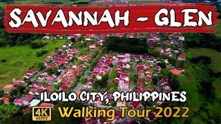 Savannah - Glen, Iloilo City, Philippines Walking Tour [4k-60fps] 