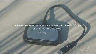 Lexar® Professional CFexpress™ Type A / SD™ USB 3.2 Gen 2 Reader