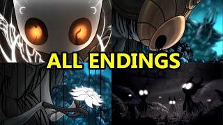 Hollow Knight All Endings (All 6 Endings)