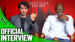 Alex Wolff & Djimon Jounsou | A QUIET PLACE: DAY ONE Official Interview