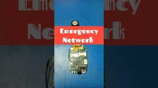 Phone emergency network l mobile problem solution