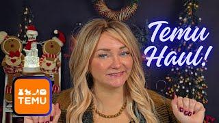 TEMU️️ REVIEW & HAUL️#temu #temuhaul @temu    #temufinds #christmasfinds #giftideas #reviews