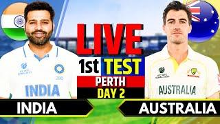 India vs Australia, 1st Test, Day 2 | IND vs AUS Live Match | Live Cricket Match Today, 3rd Session