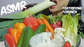 ASMR Veggie Platter (EXTREME CRUNCHY EATING SOUNDS) No Talking | SAS-ASMR