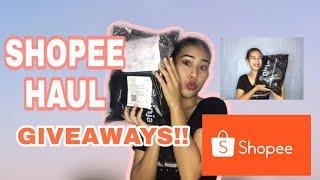 SHOPEE HAUL 2019 + GIVEAWAYS | ANGELICA DELAR | PHILIPPINES