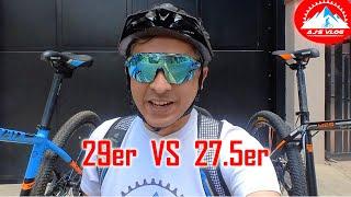 27.5 VS 29er | Toronto M20 | Toronto M30 | Bike review | Comparison | Ajsvlog | Indian Cycling Vlog