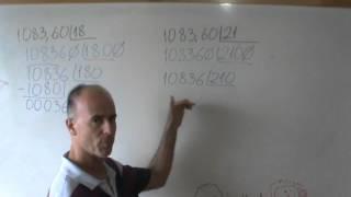 Divisão com vírgula (número quebrado) resultado decimal